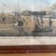 Antique color engraving, Compagnie des Indes de Pontichery