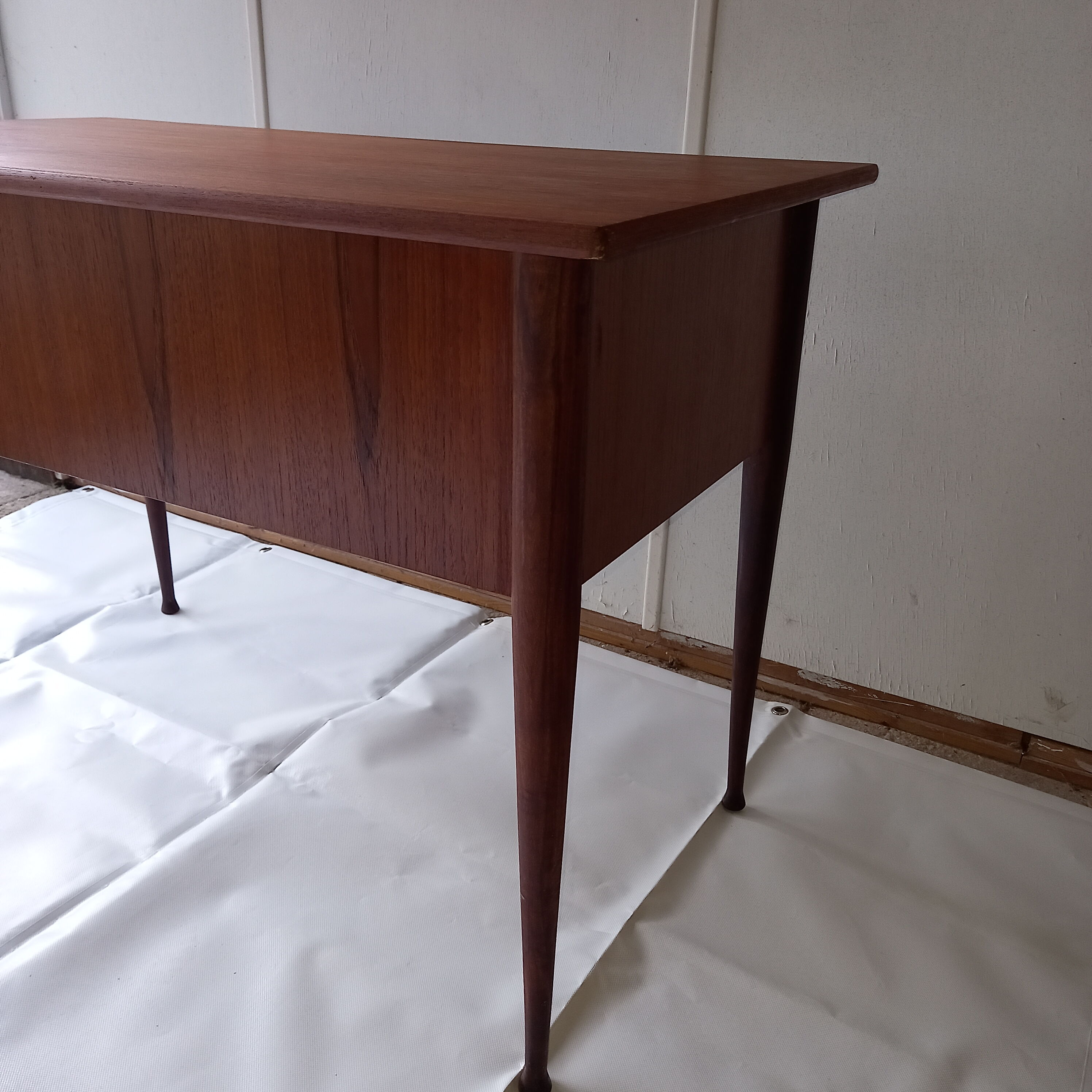 Scandinavian teak office 60s