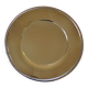 Round silver-plated serving plate or dish, diameter 30 cm.
