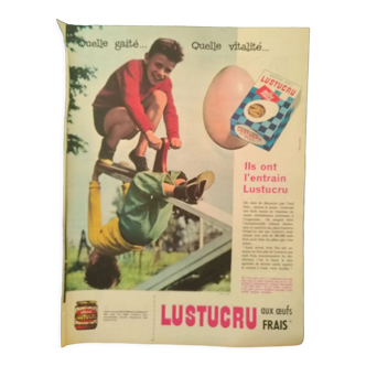 A Lustucru paper advertisement