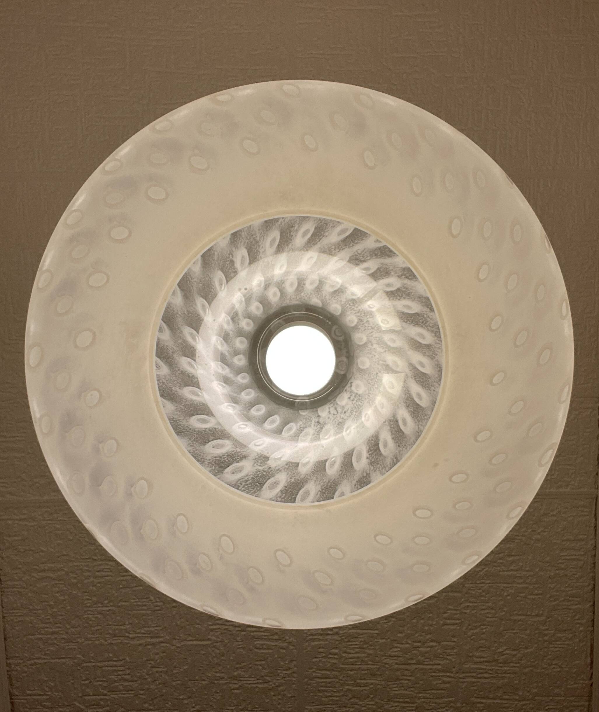 Peill & Putzler Ufo XL glass pendant light, Germany