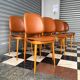 Series of 8 Pegase chairs by Baumann