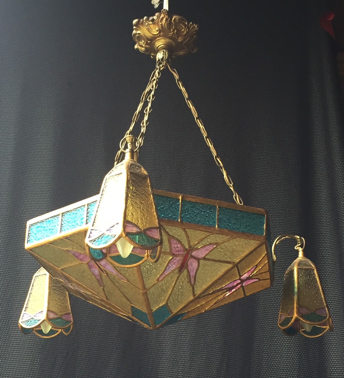 Art deco chandelier
