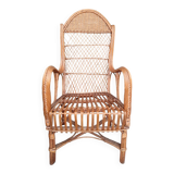 Rattan armchair