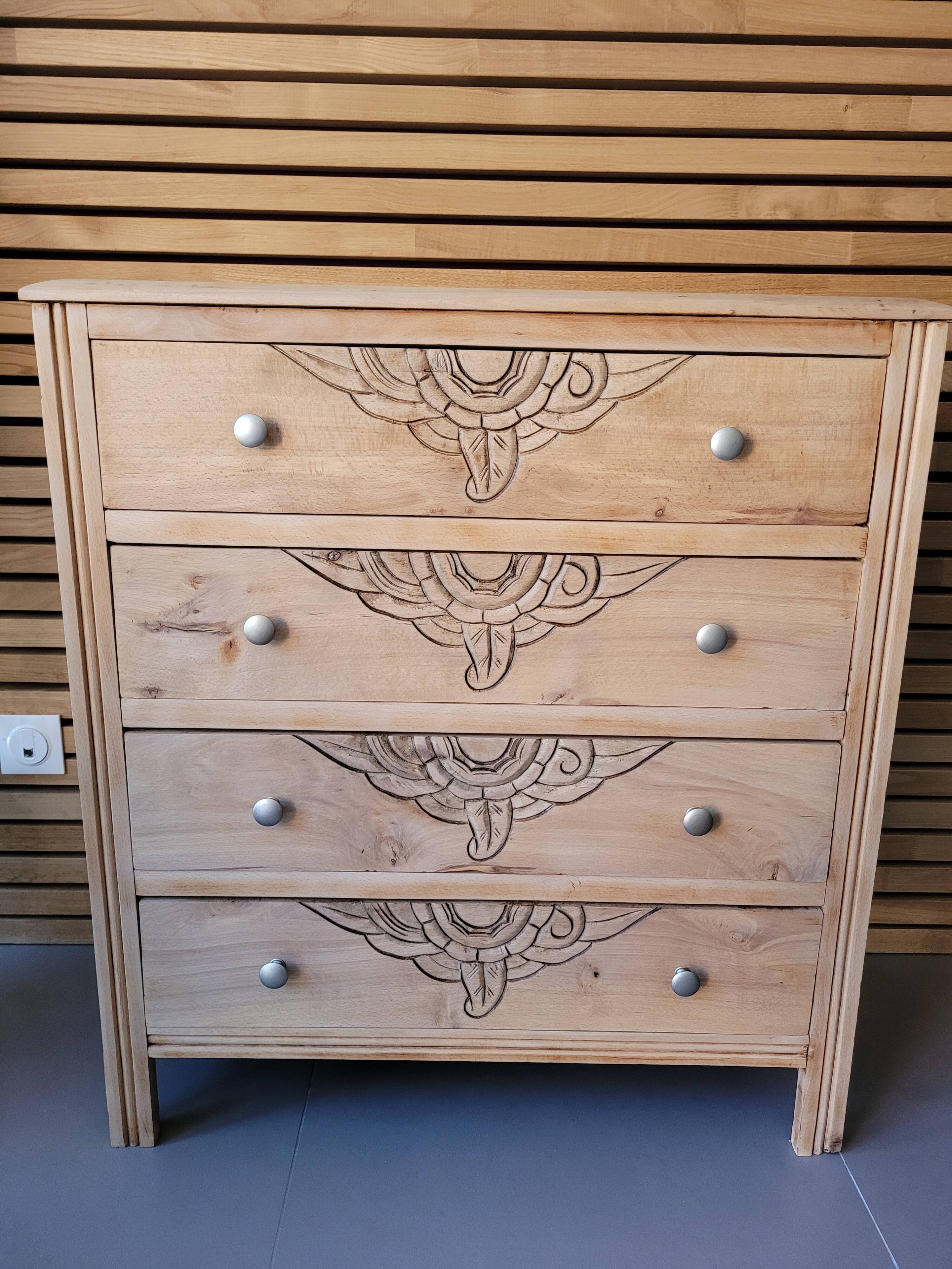 Commode art déco vintage