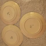 5 St Clément barbotine plates