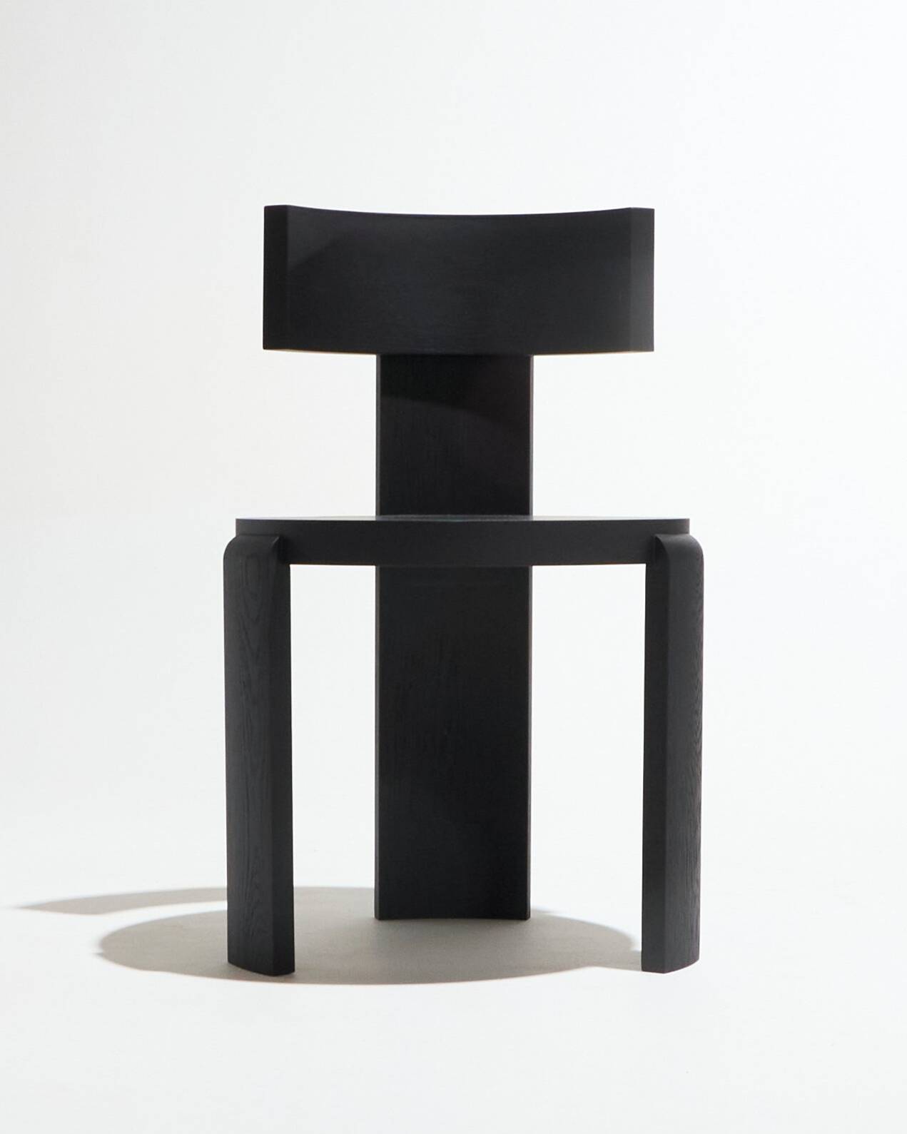 Spina chair in black wood