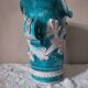 Baroque ceramic vase