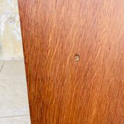 Oak storage unit, splayed legs circa 1950s
