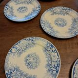 Assiettes jardinniere Sarreguemines