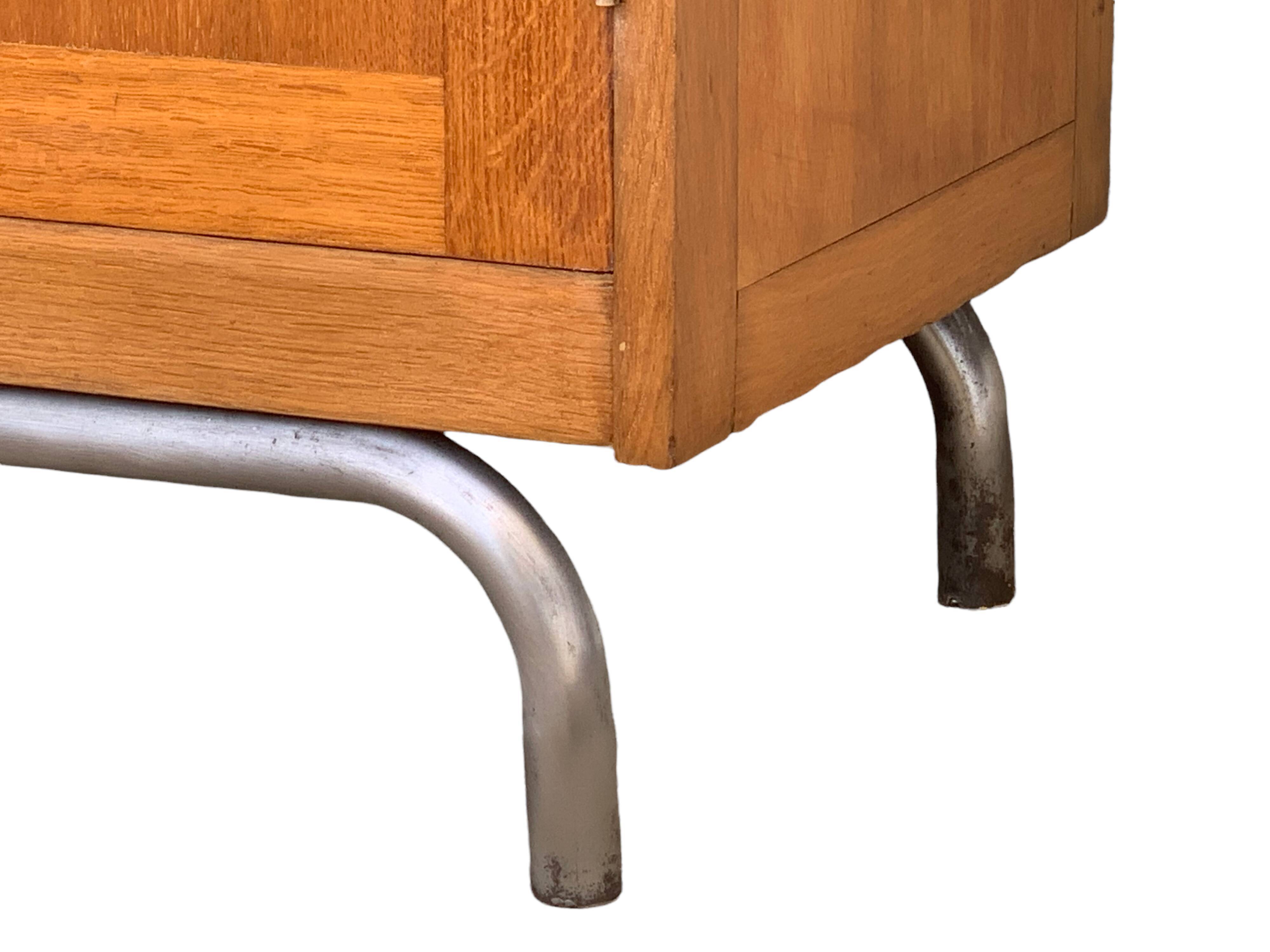 Glass cabinet from a primary school, 1950.