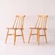 2 chaises vintage scandinaves
