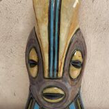 Masque africain en céramique