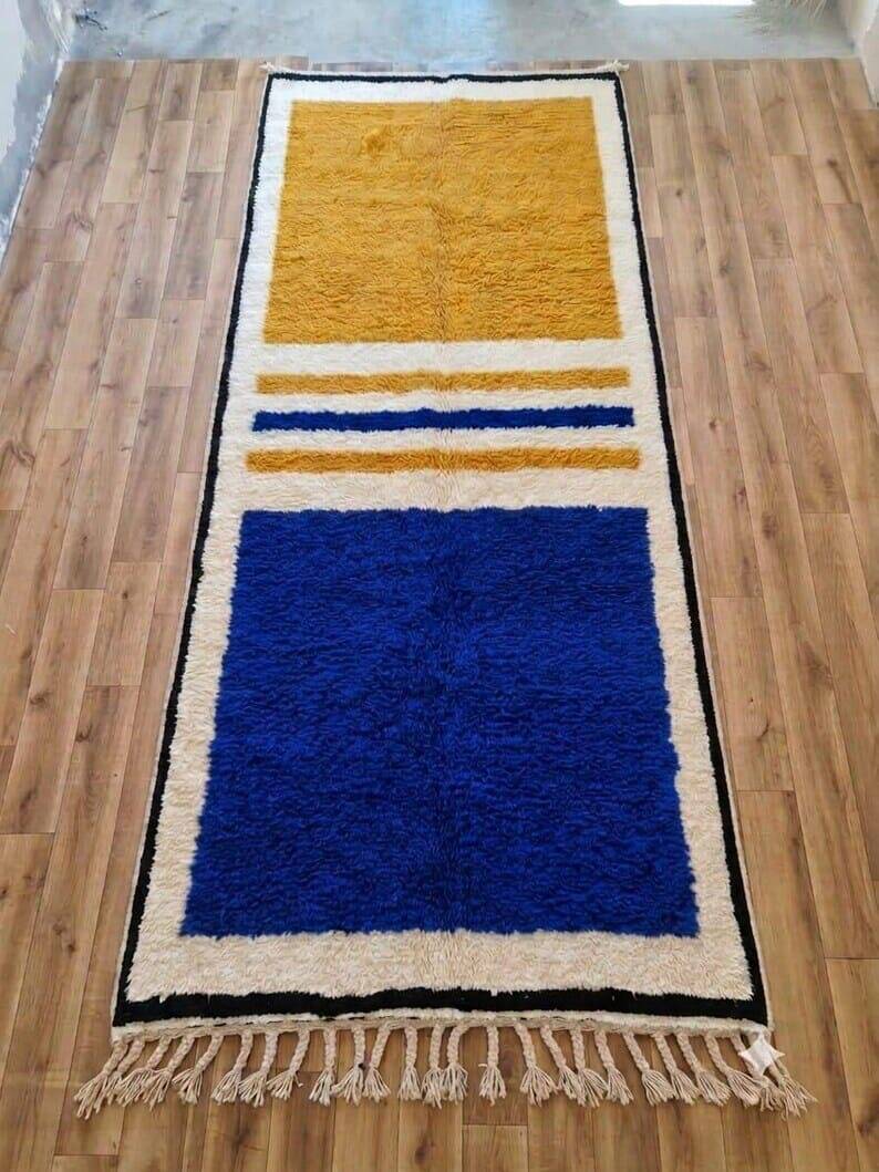 Traditional pure wool rug with colourful patterns 150/250 cm