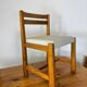 Ensemble de salle à manger moderniste du milieu du siècle en pin, style Chapo, Perriand, Jeanneret, années 50