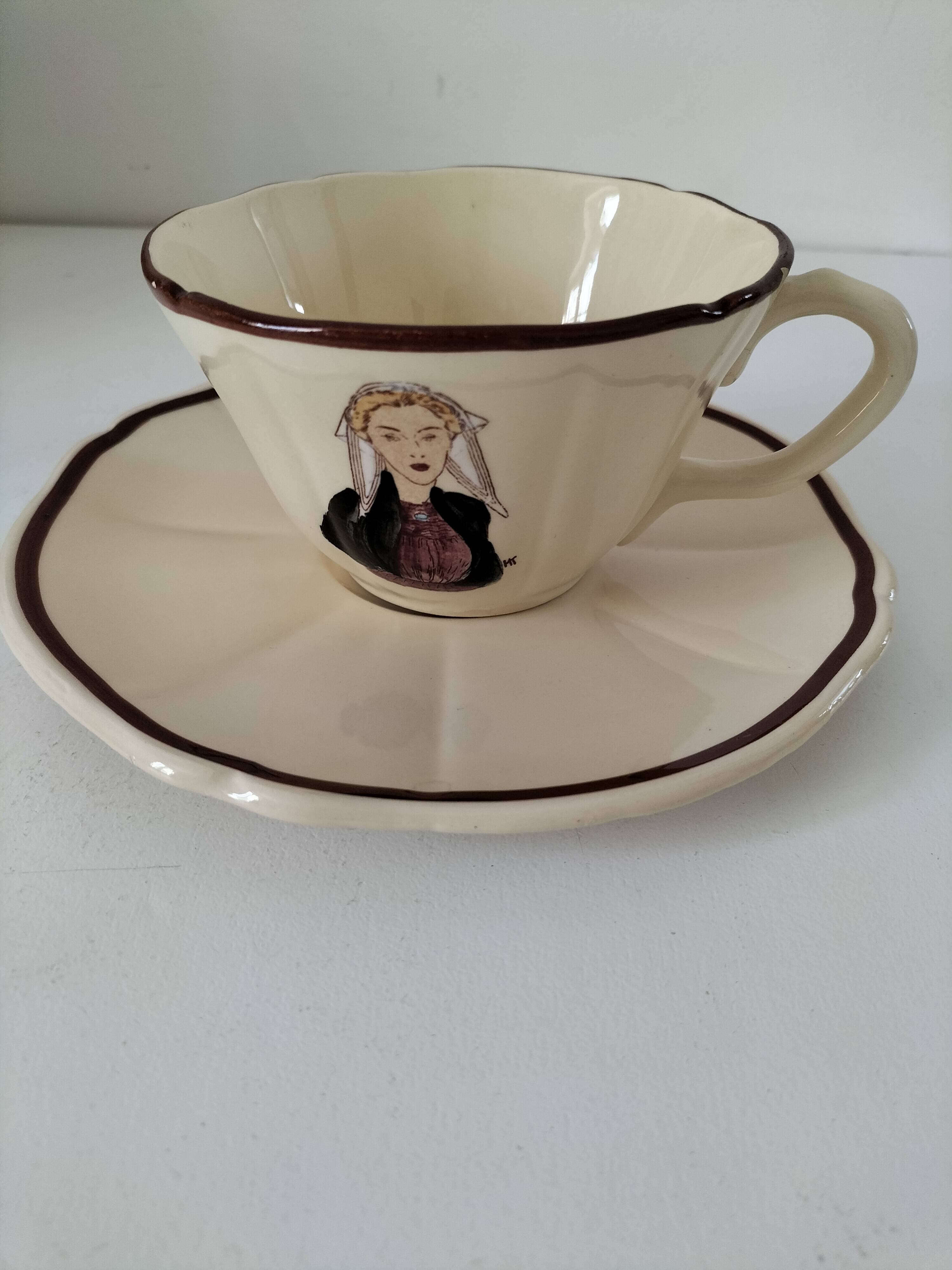 Large Breton mug workshop Coizic Ty Breizh