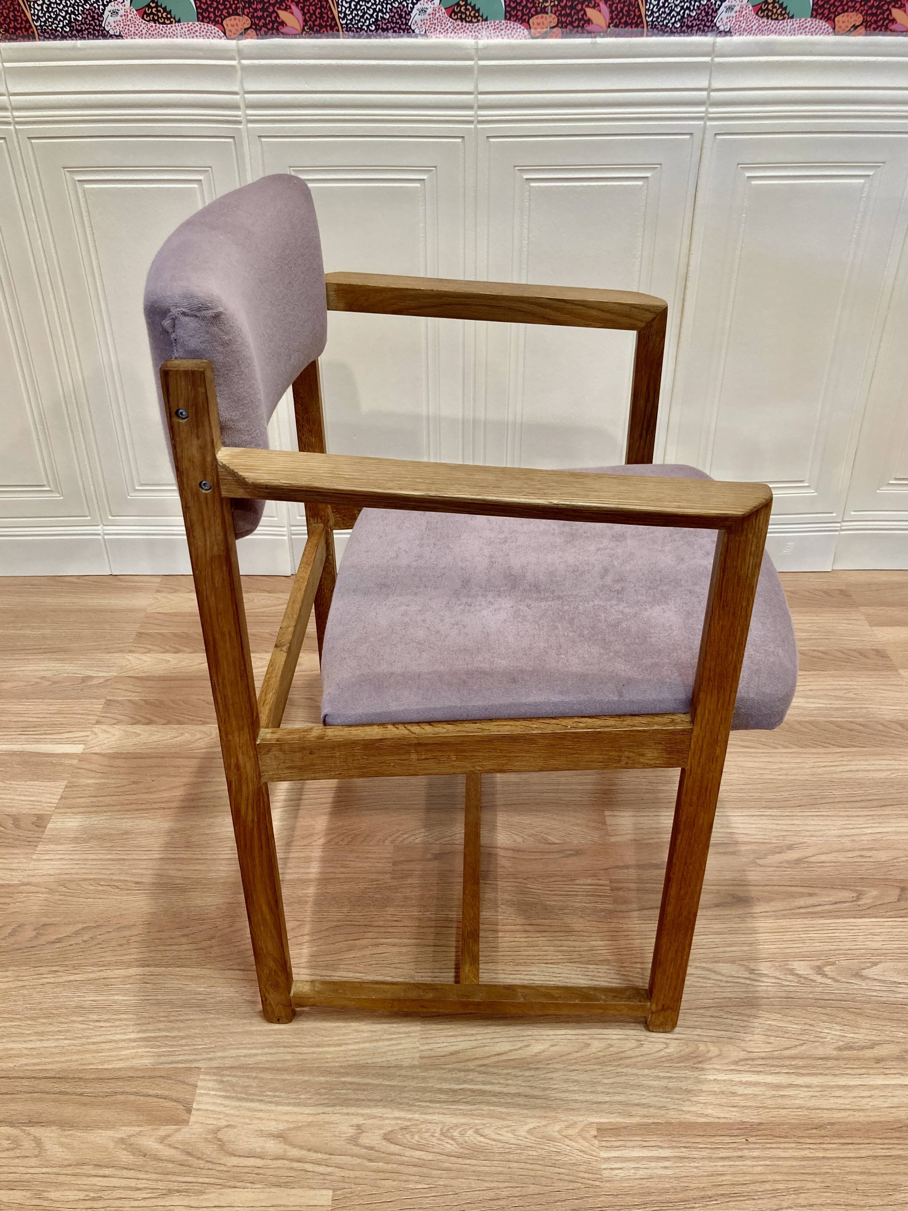 Armchair stamped "Scandinavian Design" 1960.