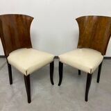 French Art Deco dining chairs