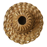 natural fiber hat braided decoration countryside bohemian ethnic handmade