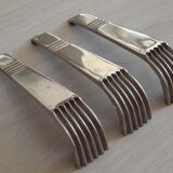 Set of 3 art deco handles