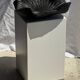 Coupe en teck noircie en forme de feuille ou fleur monoxyle H10 D41