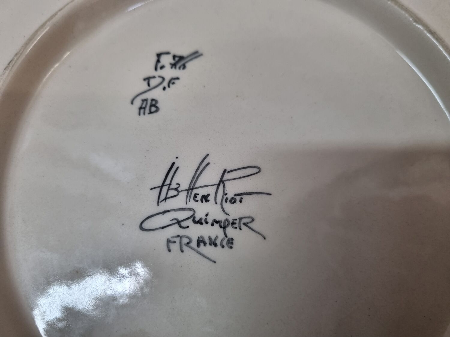 Trivet, HB Henriot Quimper 1960
