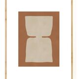 Peinture faite à la main 29,7x42cm