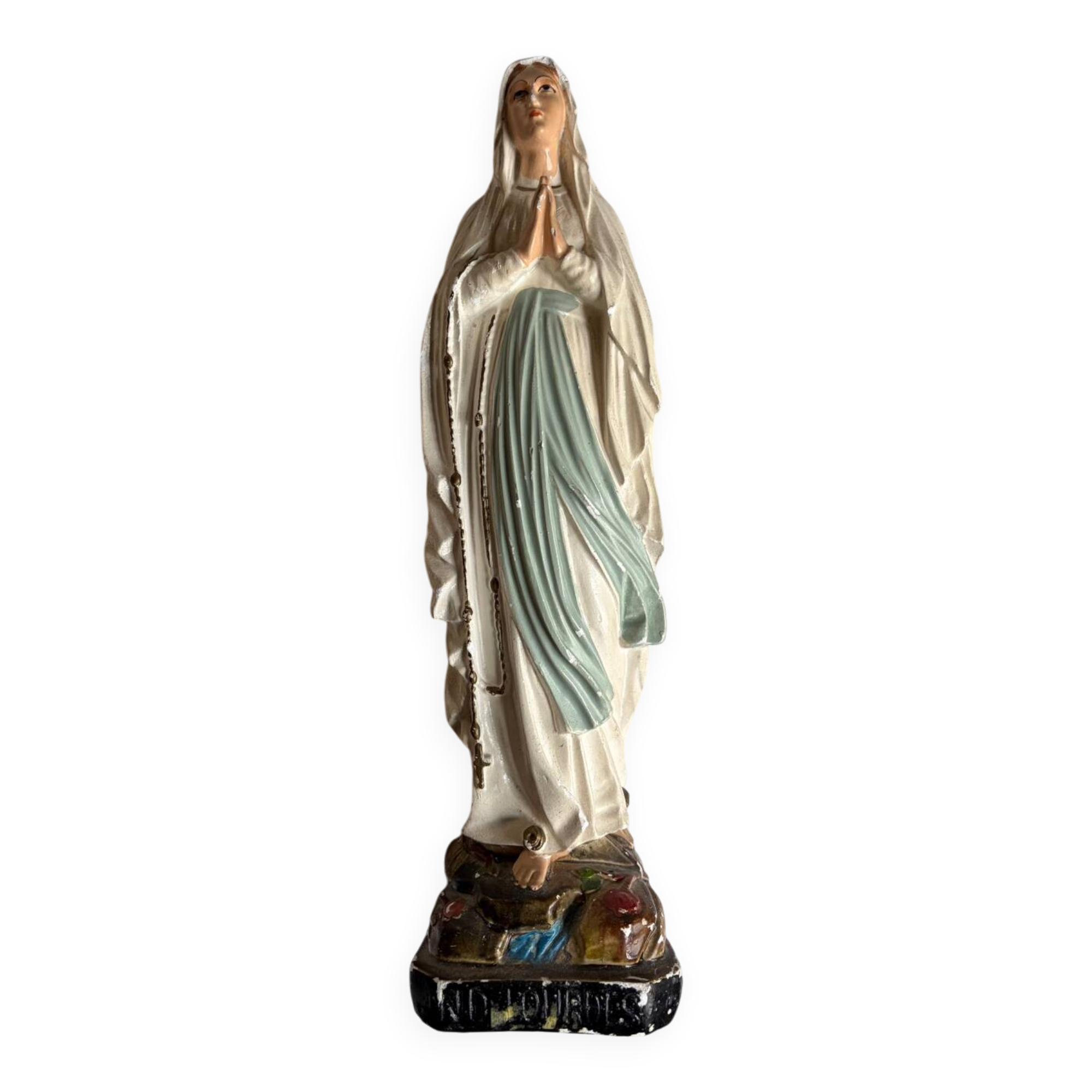 Statuette, Holy Virgin, plaster
