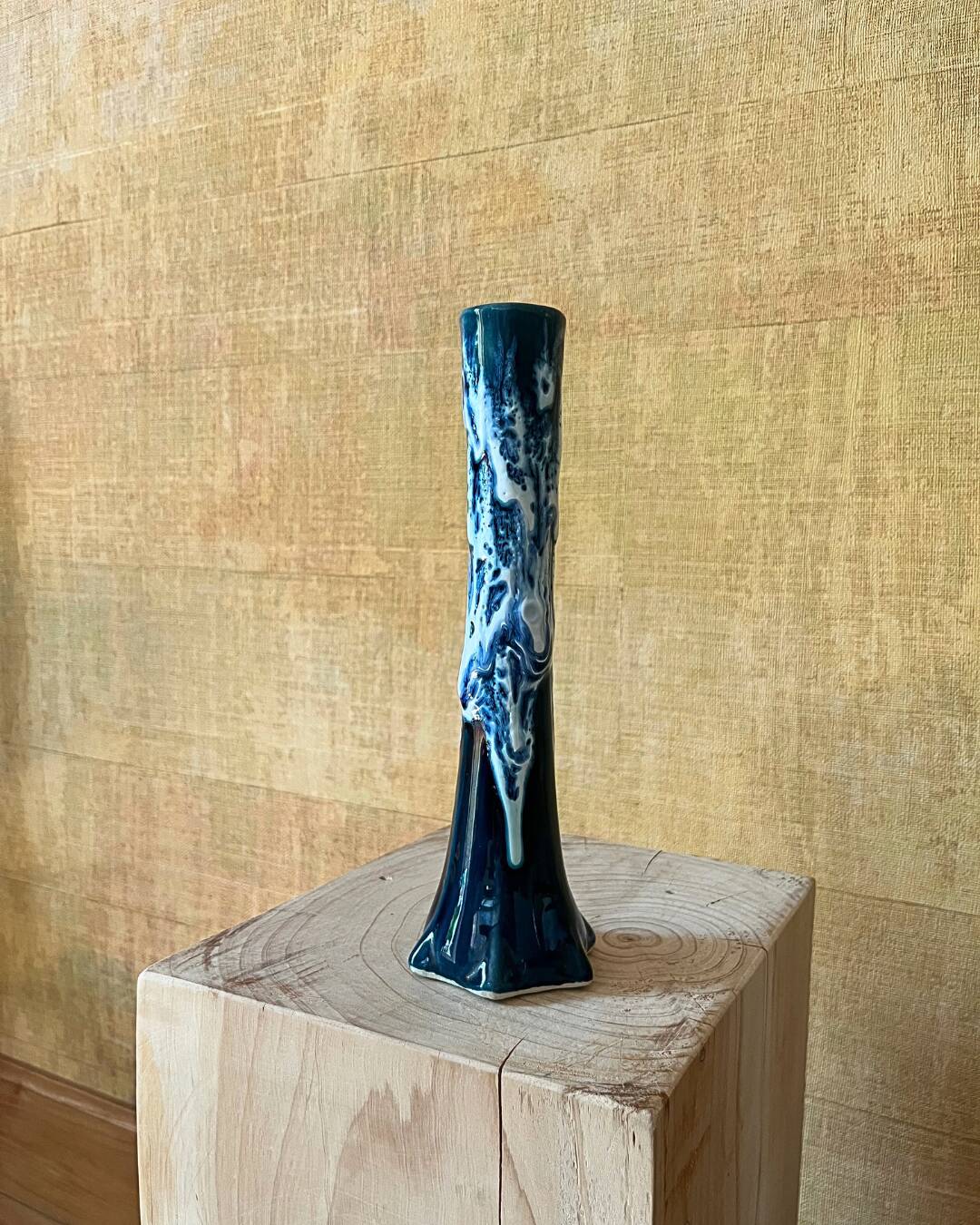 Vase Soliflore Vallauris "Fat Lava" vintage - années 60-70
