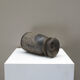 Antique Wooden Pot from Nepal Rustic 19th Century Storage Container