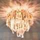 Mid-century modern Italian Venini chandelier in Murano glass Triedri