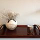 Wooden top art deco style / vintage 40s-50s