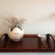 Wooden top art deco style / vintage 40s-50s