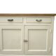 Vintage 3-door wooden sideboard