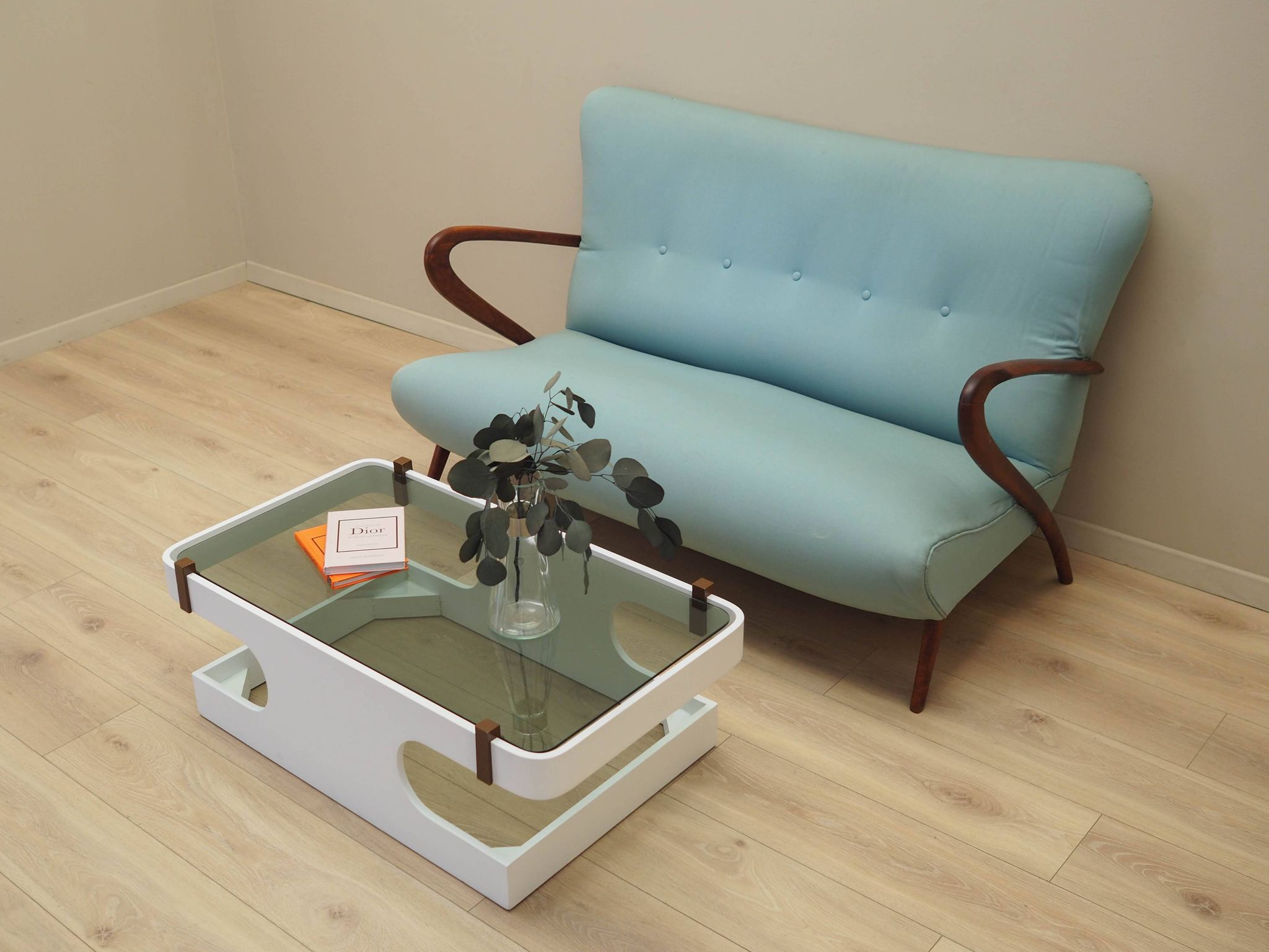 Mint sofa, Italian design, 1970s, manufactured in Italy