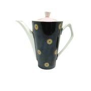 Mid-century modern coffee pot, porcelain, Chodzież, Poland, 1970s.