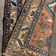 Antique handmade Heriz Karaja rug