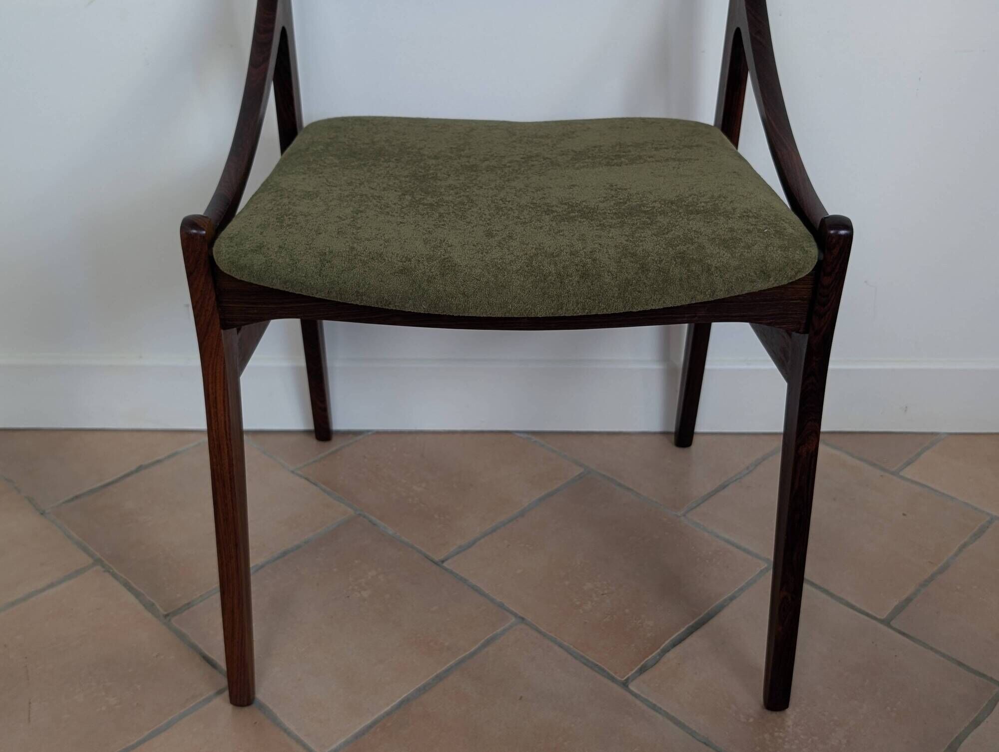 Paire de chaises danoise en palissandre