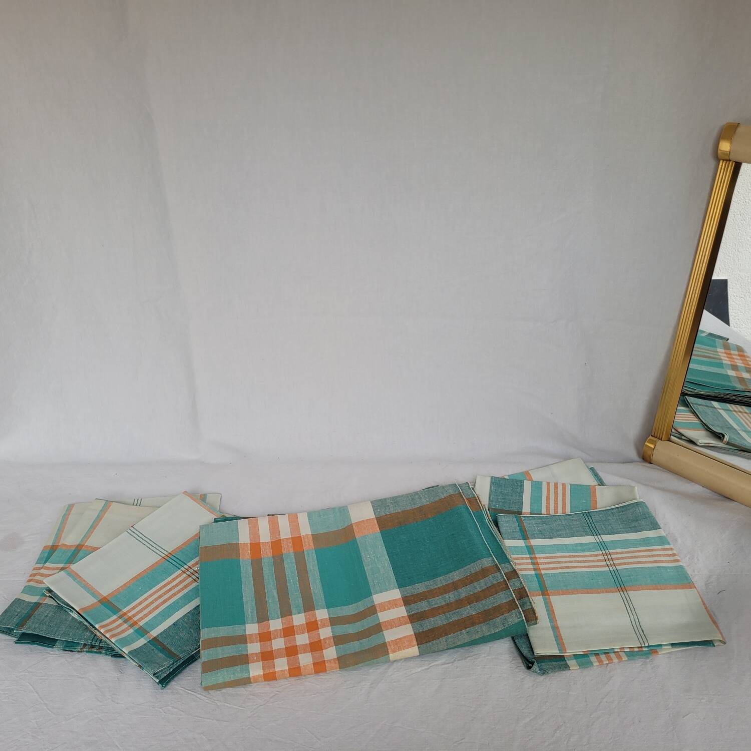 cotton tablecloth and napkins – 1950–1960