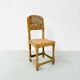Chaise ancienne suédoise de style gustavien en pin du XVIIIe siècle