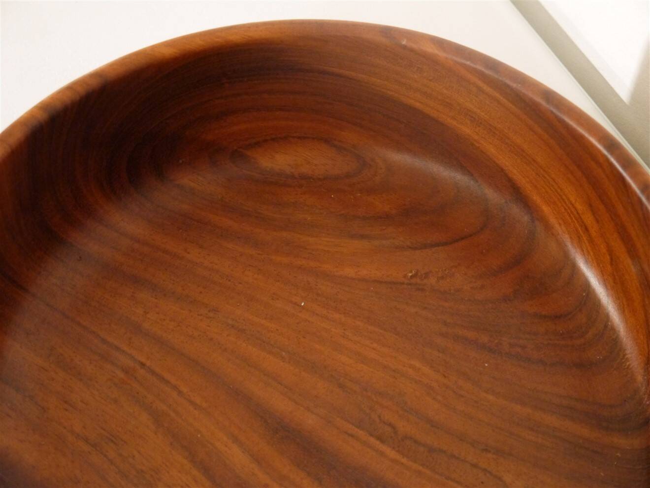 Danish teak catchall from the 1960s.