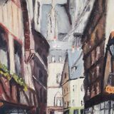 Painting on canvas