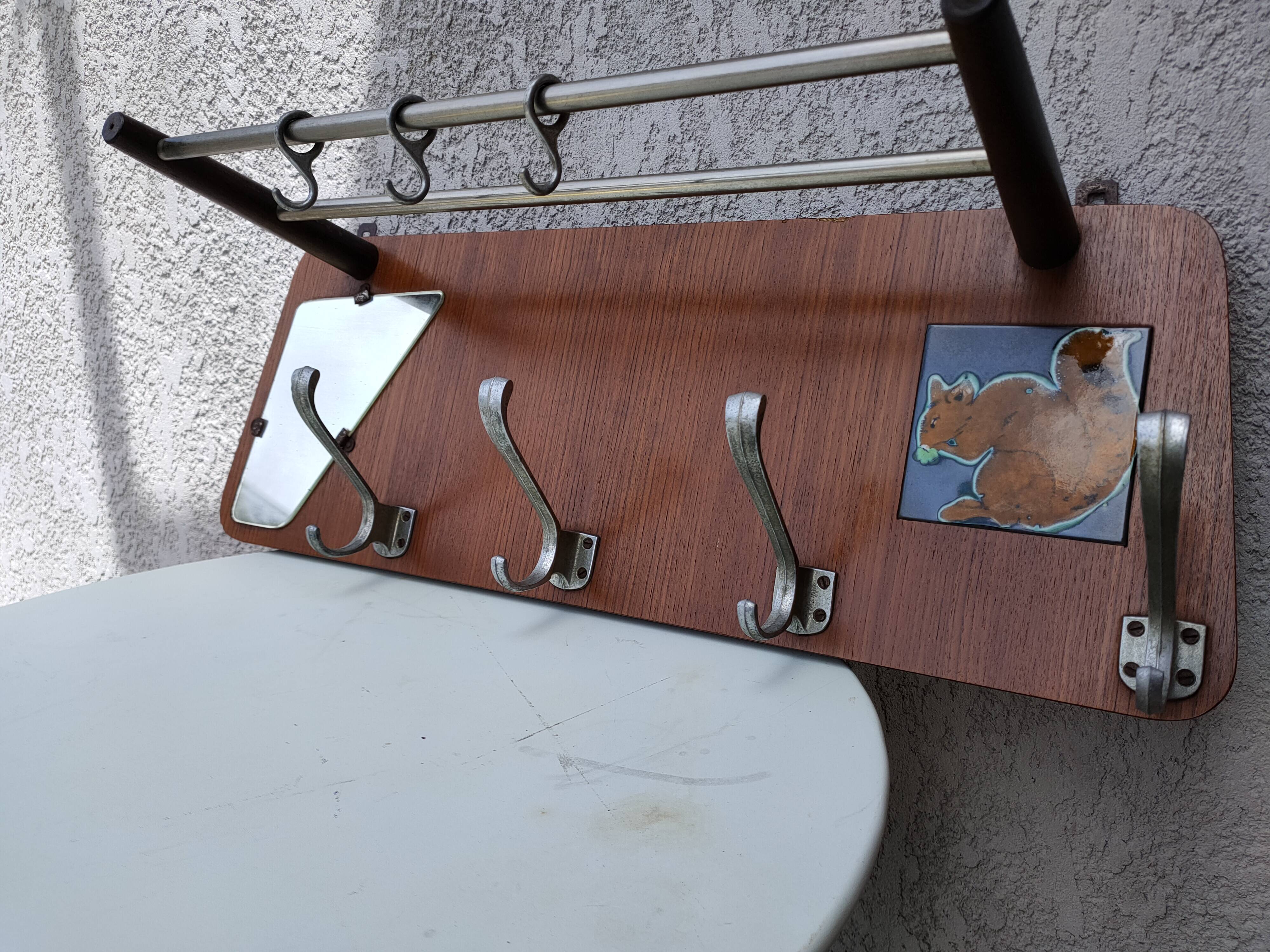 porte manteau vintage