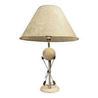 Lampe design dans le pur esprit décoratif des années 1970