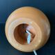 Light wood ball lamp foot