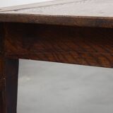 Large Antique French Farmhouse Dining Table for 6 to 8 People