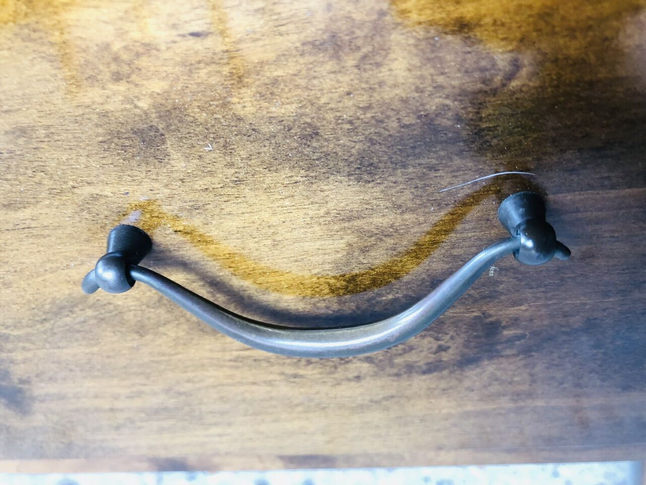Vintage walnut chest of drawers, compass feet circa 50/60's