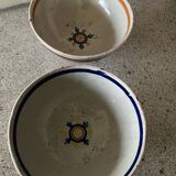 2 19th century earthenware bowls.
