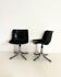 Pair of “Modus” swivel chairs by Osvaldo Borsani
