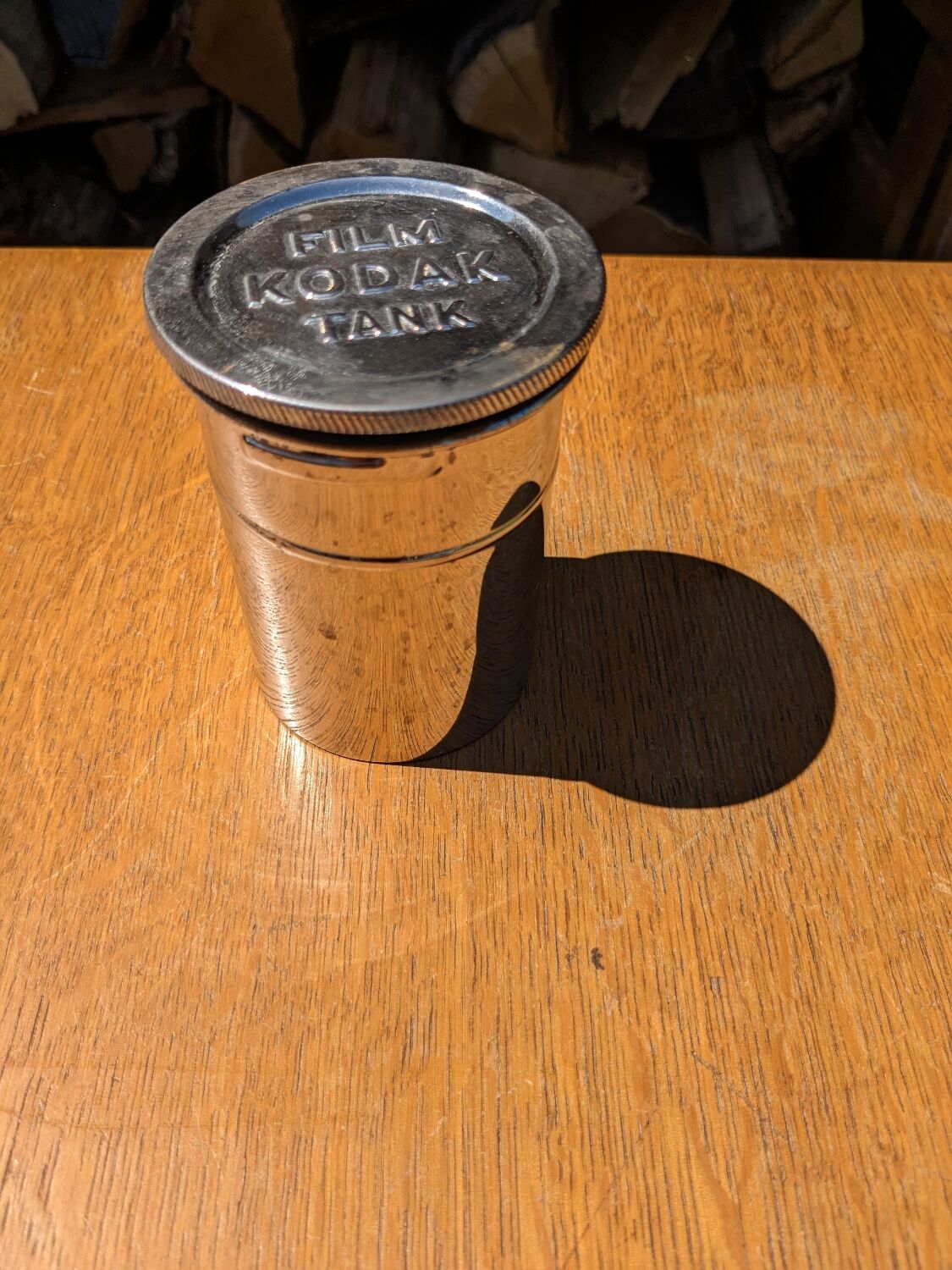 Kodak tank film metal box